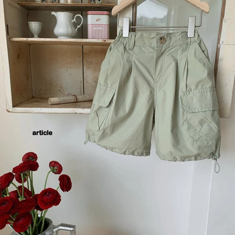 Article - Korean Children Fashion - #childofig - Autumn Bermuda Pants - 2