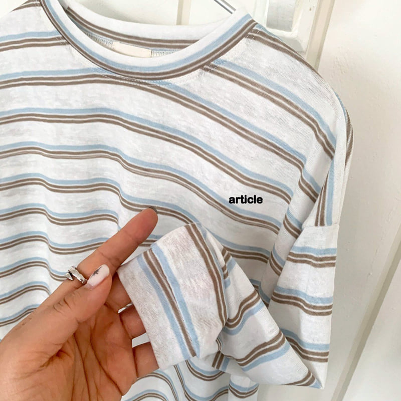 Article - Korean Children Fashion - #childofig - Mild Tencel Tee - 5