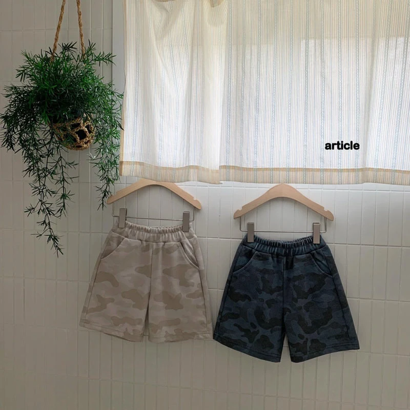 Article - Korean Children Fashion - #childofig - Smoke Camo Shorts - 8