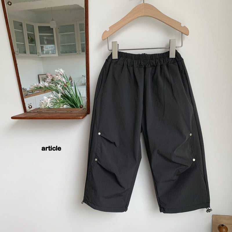Article - Korean Children Fashion - #childofig - Wind Rivet Pants