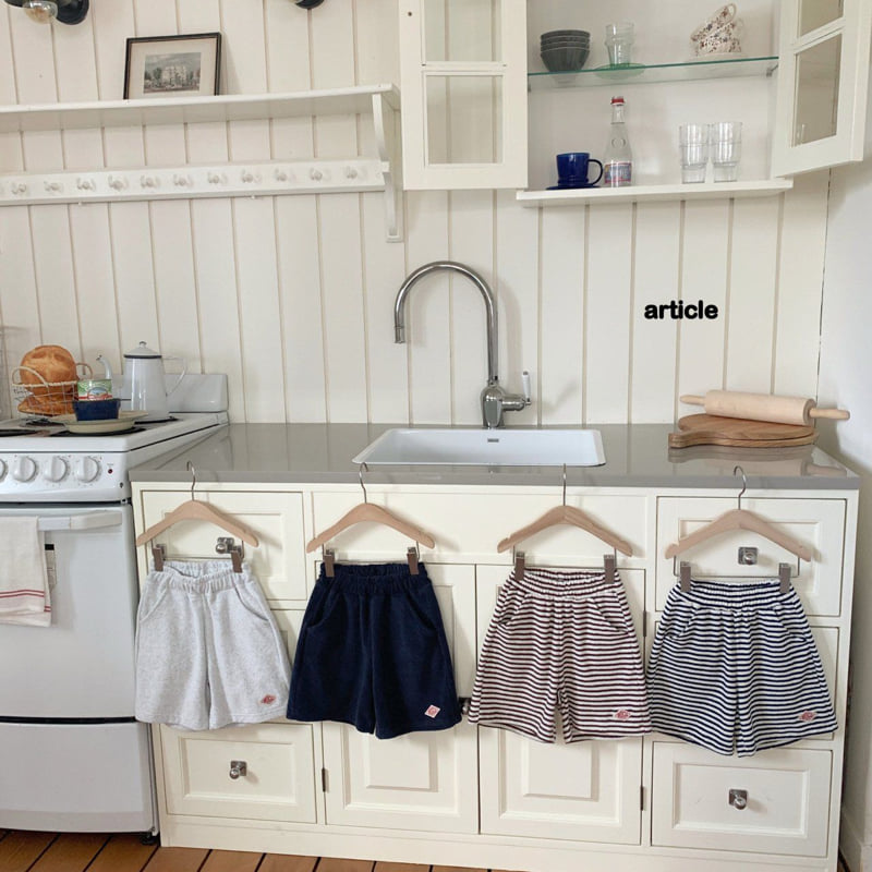 Article - Korean Children Fashion - #childrensboutique - Terry Shorts