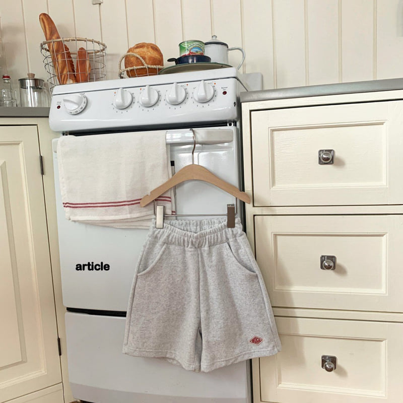 Article - Korean Children Fashion - #designkidswear - Terry Shorts - 2