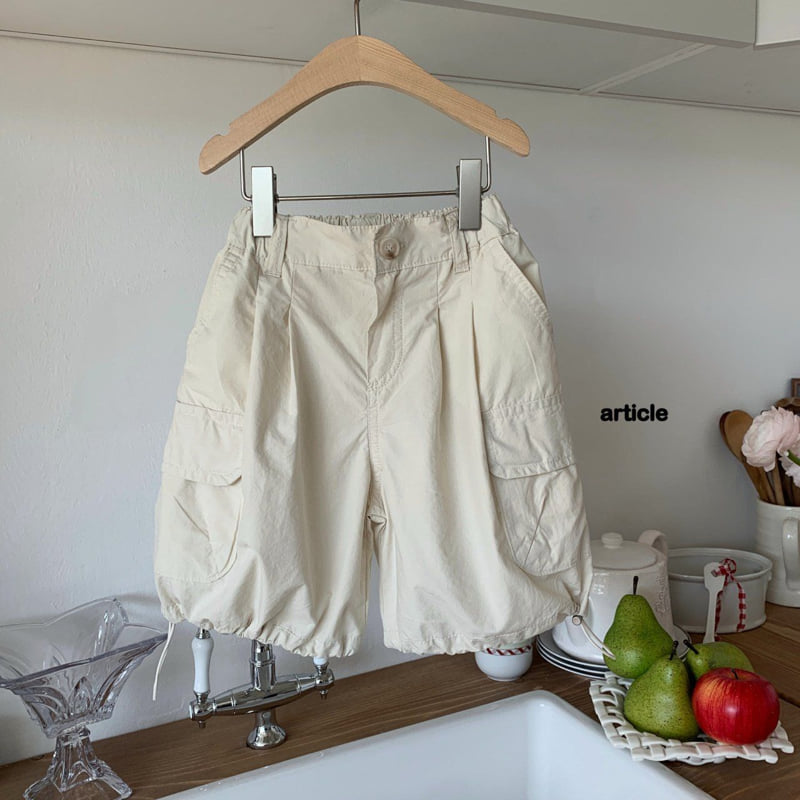 Article - Korean Children Fashion - #discoveringself - Autumn Bermuda Pants - 5