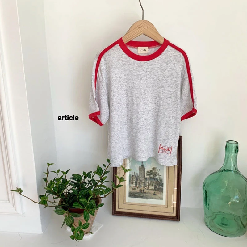 Article - Korean Children Fashion - #discoveringself - Betty Embroidery Tee - 2