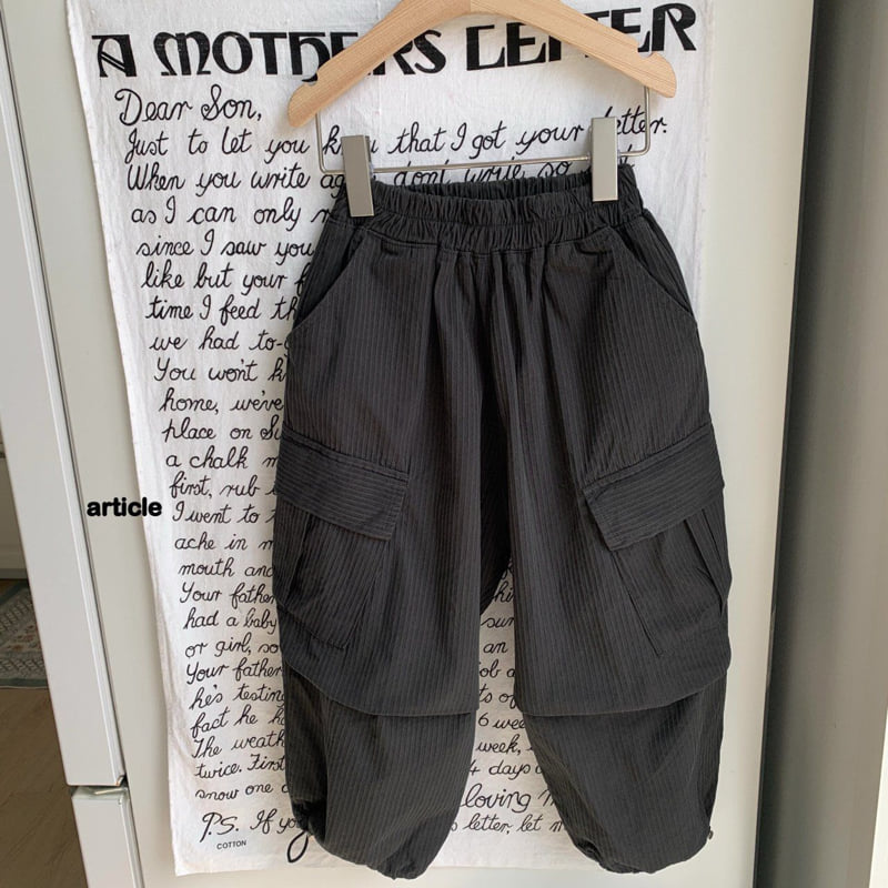 Article - Korean Children Fashion - #discoveringself - James Cargo Pants - 6