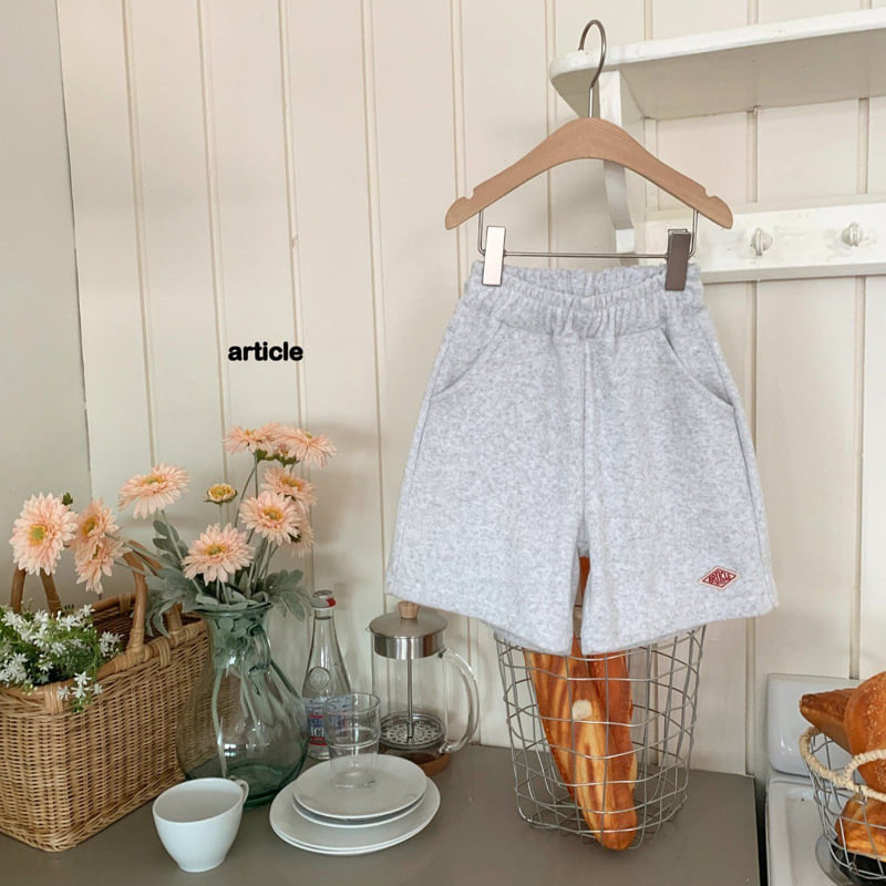 Article - Korean Children Fashion - #discoveringself - Terry Shorts - 3
