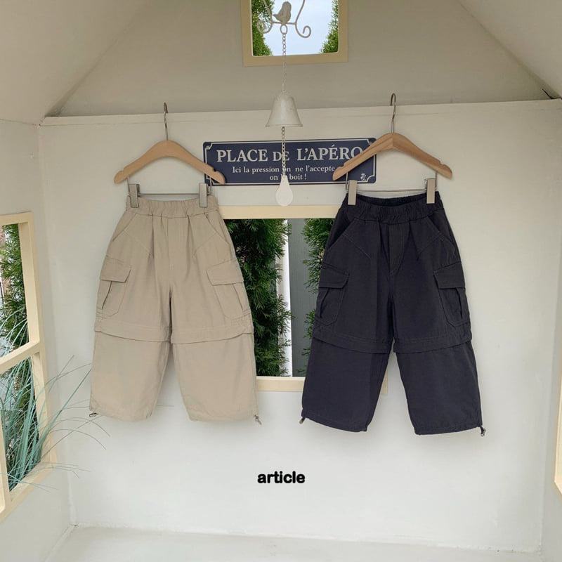 Article - Korean Children Fashion - #discoveringself - 2Way Bermuda Pants