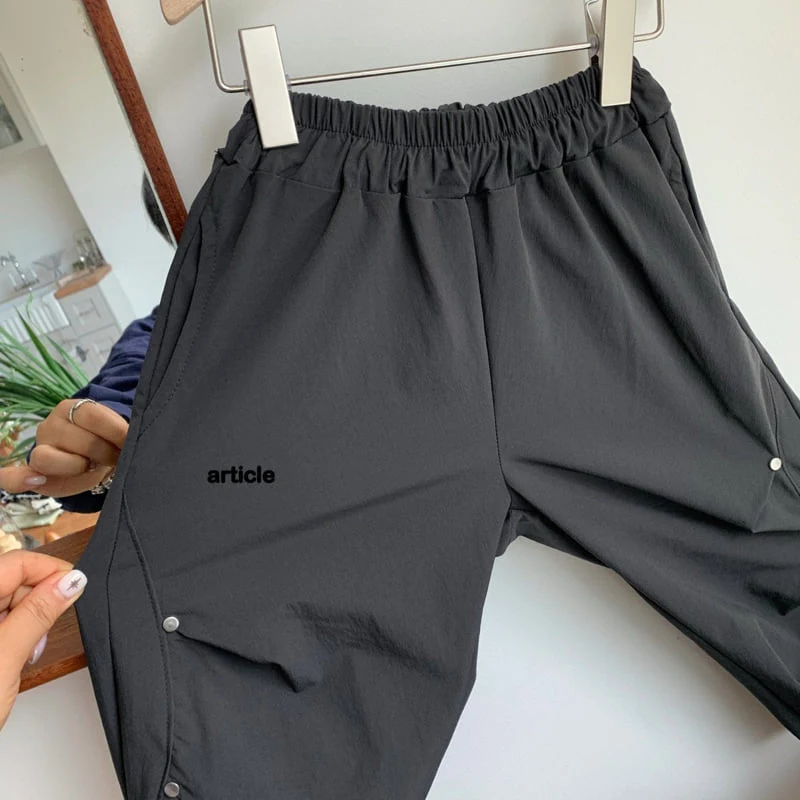 Article - Korean Children Fashion - #designkidswear - Wind Rivet Pants - 4