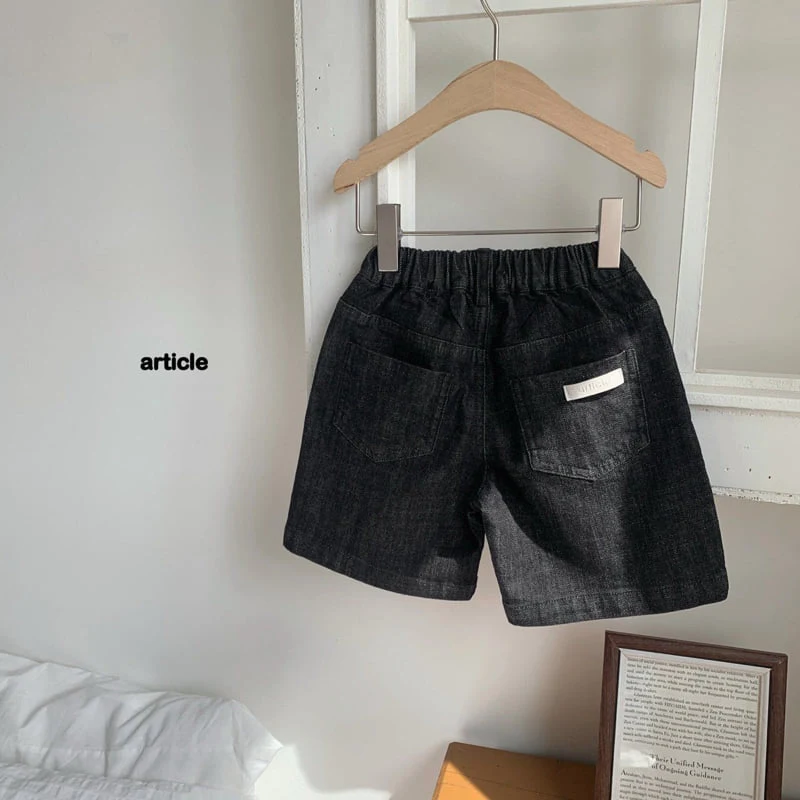 Article - Korean Children Fashion - #fashionkids - Flirting Denim Shorts - 6