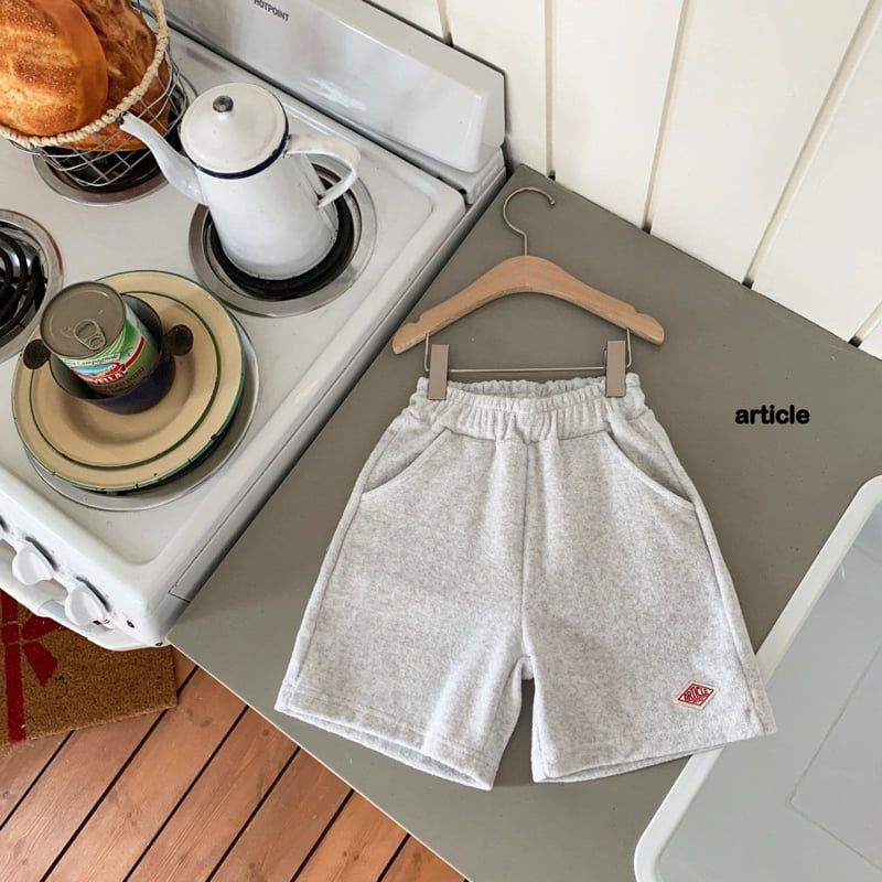 Article - Korean Children Fashion - #discoveringself - Terry Shorts - 4