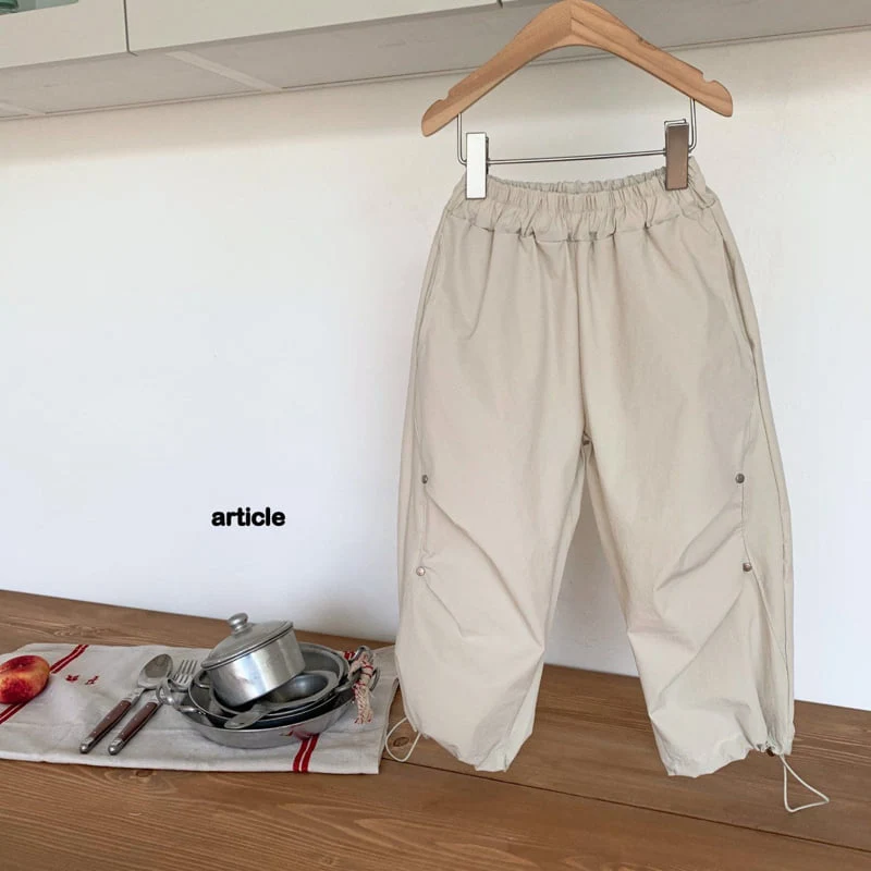 Article - Korean Children Fashion - #fashionkids - Wind Rivet Pants - 5