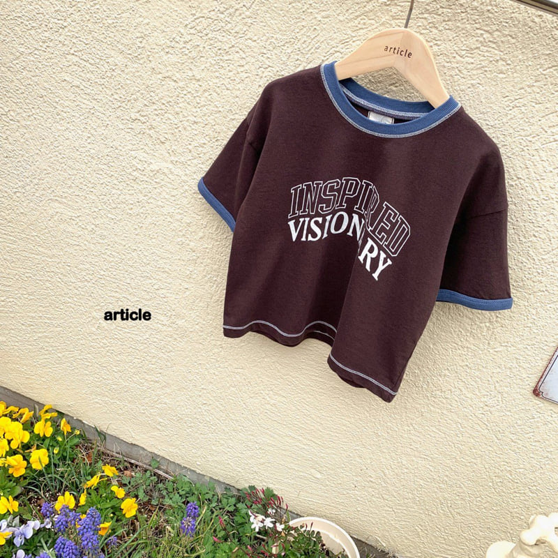 Article - Korean Children Fashion - #kidsshorts - Visionary Tee - 5