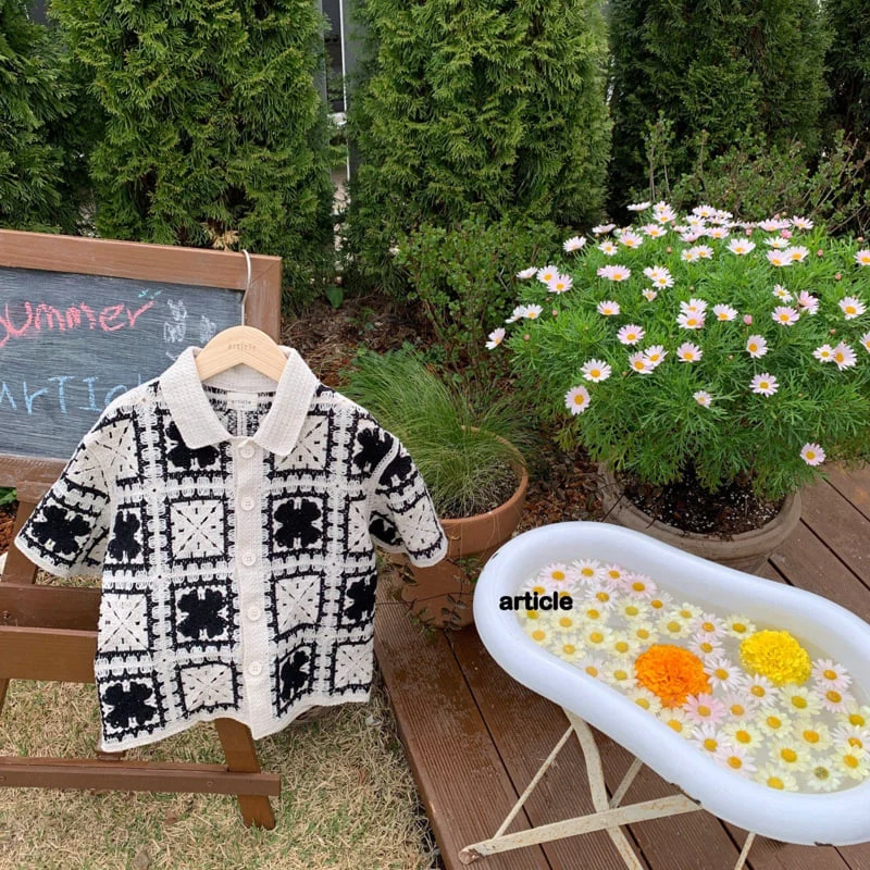 Article - Korean Children Fashion - #kidsshorts - Clover Hand Knit - 3