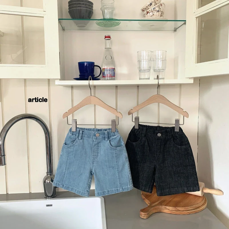 Article - Korean Children Fashion - #kidsshorts - Flirting Denim Shorts - 7