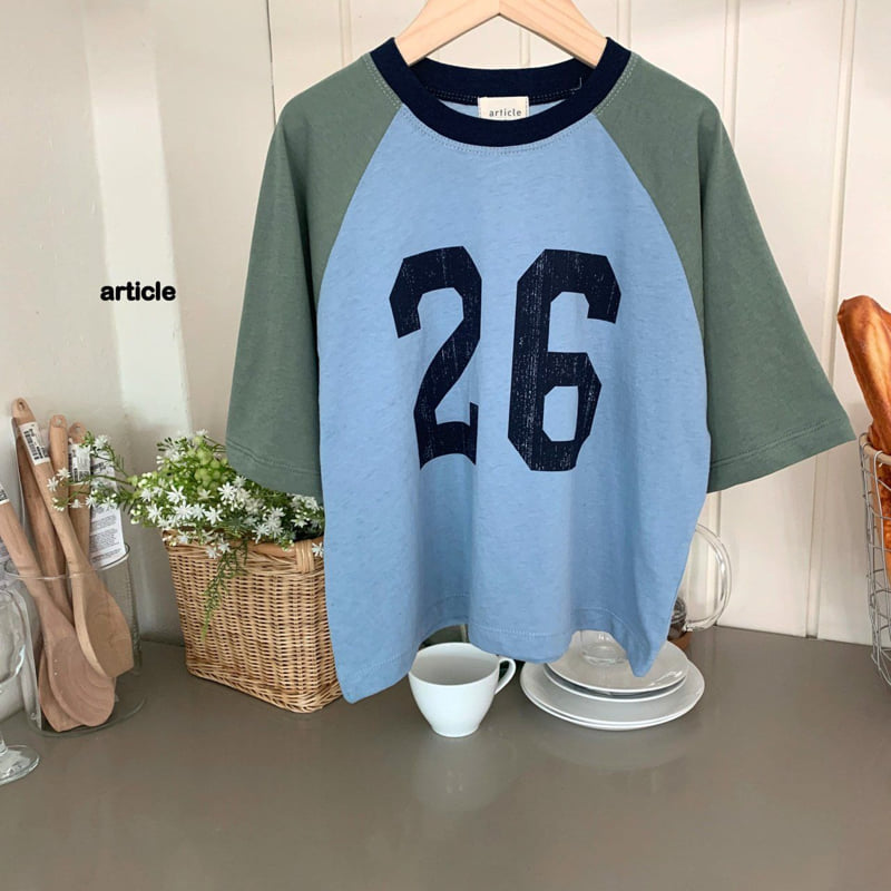 Article - Korean Children Fashion - #kidsshorts - 26 Raglan Tee - 2