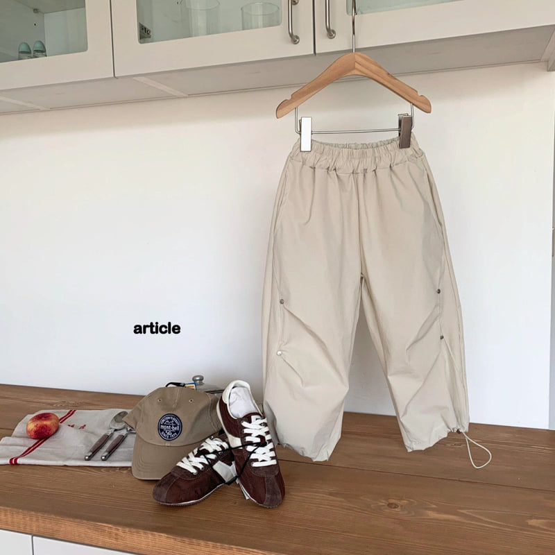 Article - Korean Children Fashion - #kidsshorts - Wind Rivet Pants - 6