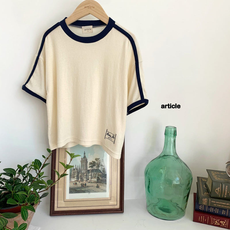 Article - Korean Children Fashion - #kidsstore - Betty Embroidery Tee - 5