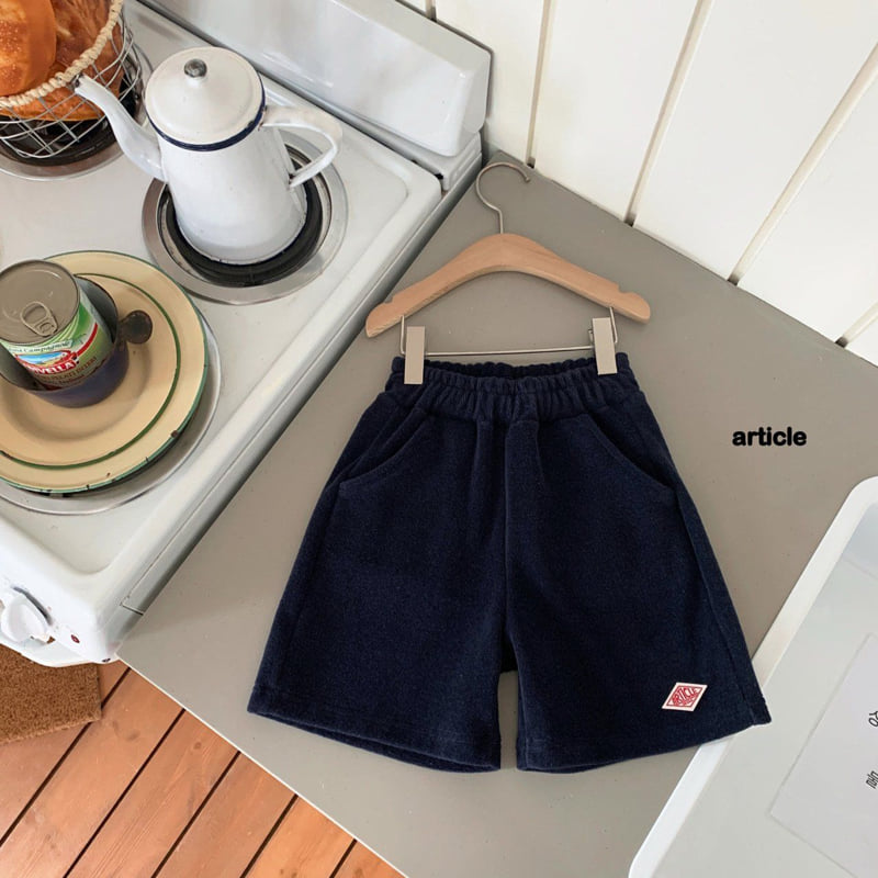 Article - Korean Children Fashion - #kidsstore - Terry Shorts - 6