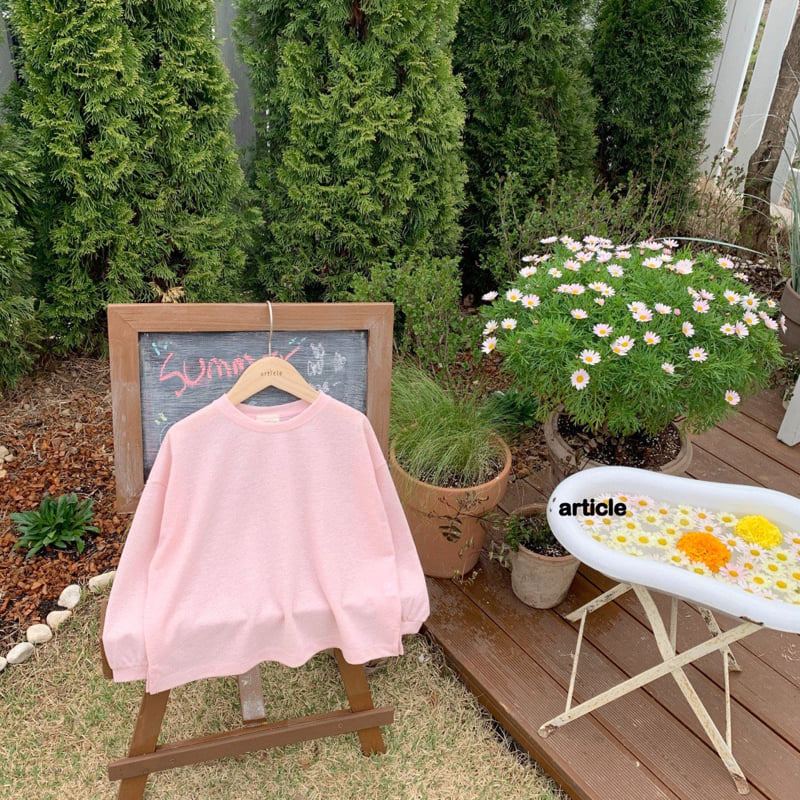 Article - Korean Children Fashion - #kidsstore - Picnic Linen Tee - 5