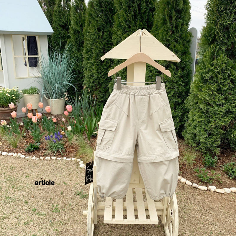 Article - Korean Children Fashion - #kidsshorts - 2Way Bermuda Pants - 4