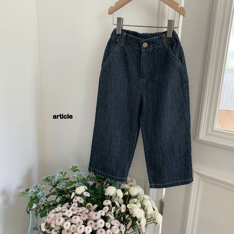 Article - Korean Children Fashion - #kidsstore - Soft Denim - 5