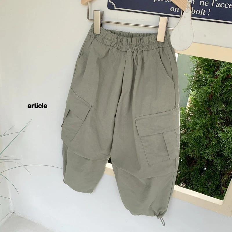 Article - Korean Children Fashion - #kidzfashiontrend - James Cargo Pants - 10
