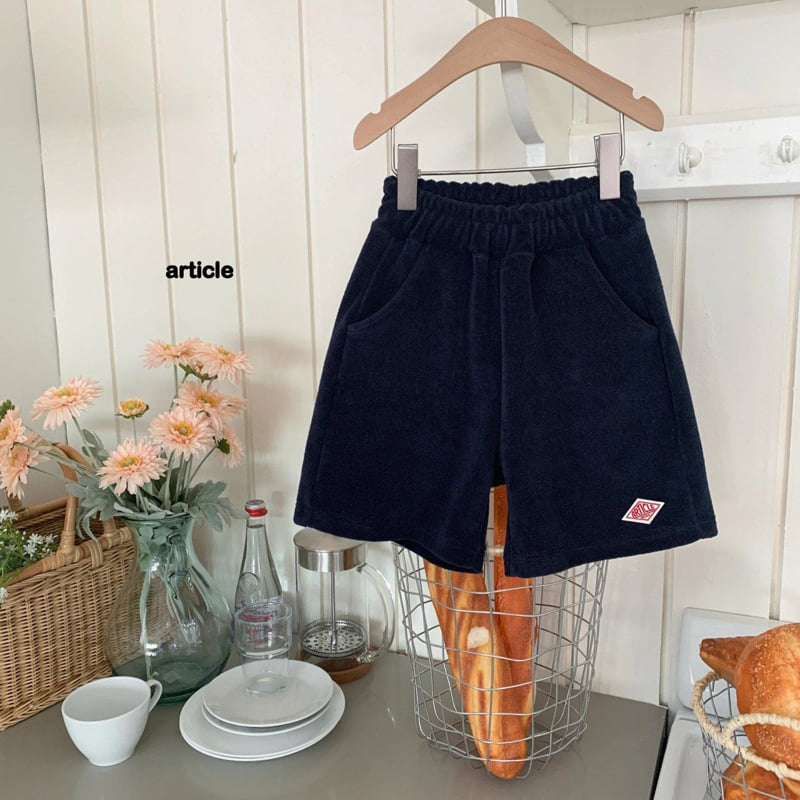 Article - Korean Children Fashion - #kidzfashiontrend - Terry Shorts - 7
