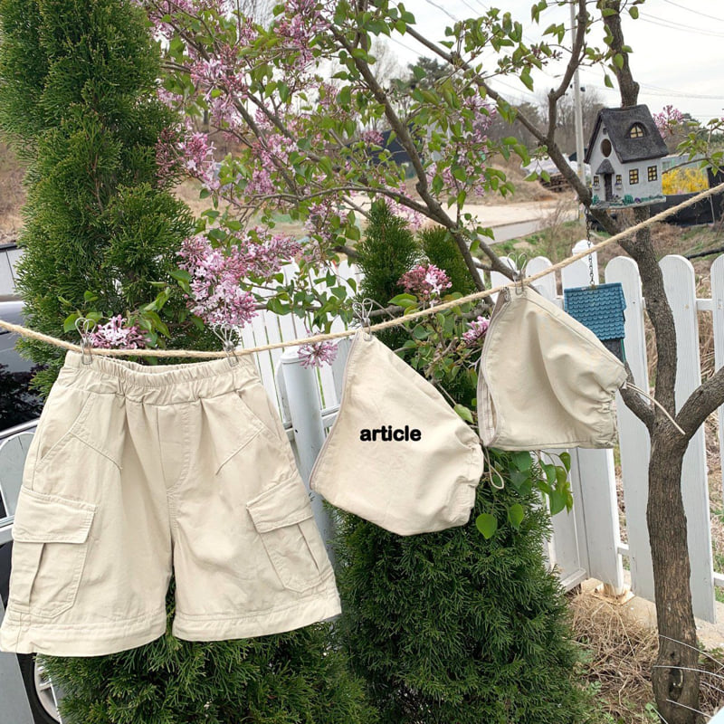 Article - Korean Children Fashion - #kidzfashiontrend - 2Way Bermuda Pants - 5