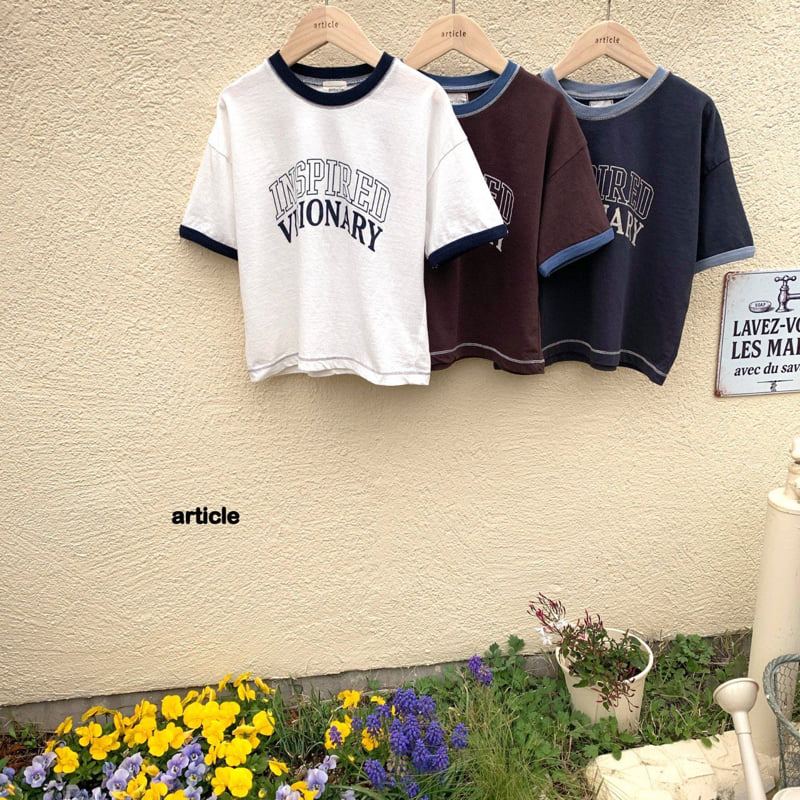 Article - Korean Children Fashion - #littlefashionista - Visionary Tee - 9