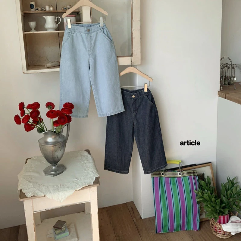 Article - Korean Children Fashion - #littlefashionista - Soft Denim - 8