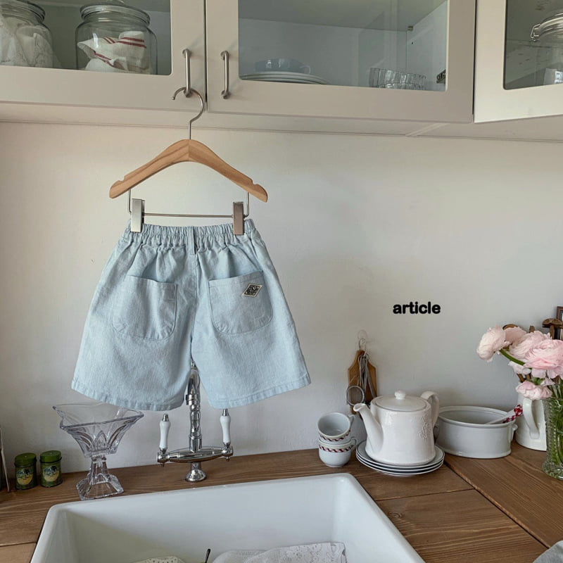 Article - Korean Children Fashion - #littlefashionista - Simple Linen Shorts - 7