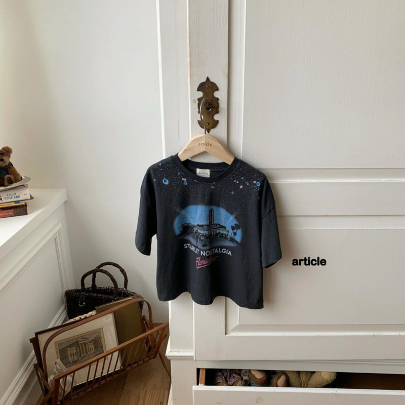 Article - Korean Children Fashion - #littlefashionista - Florida Vintage Tee - 5
