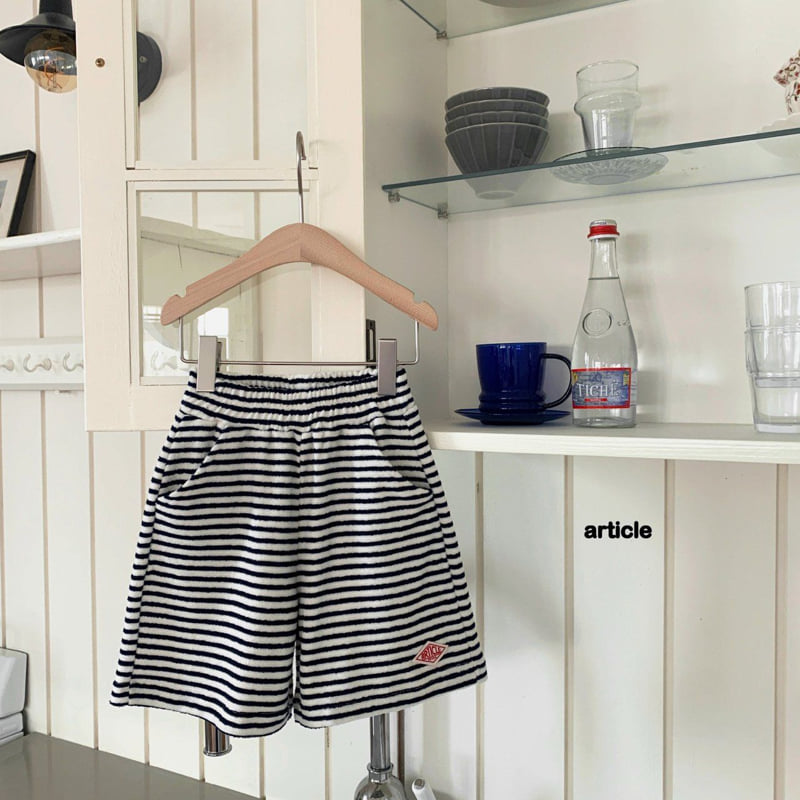 Article - Korean Children Fashion - #magicofchildhood - Terry Shorts - 10