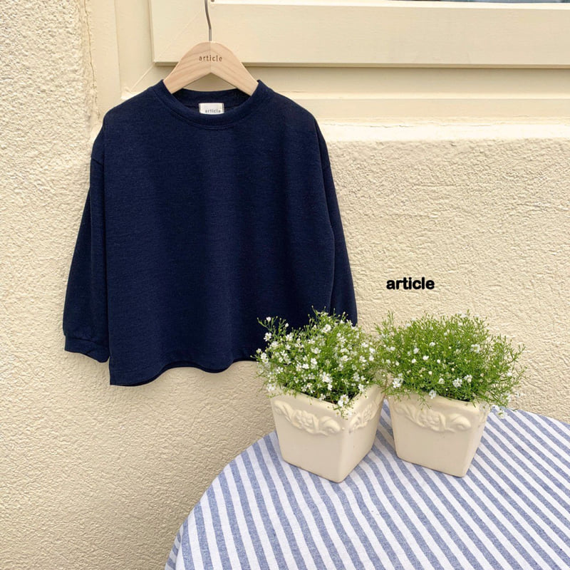 Article - Korean Children Fashion - #magicofchildhood - Picnic Linen Tee - 9