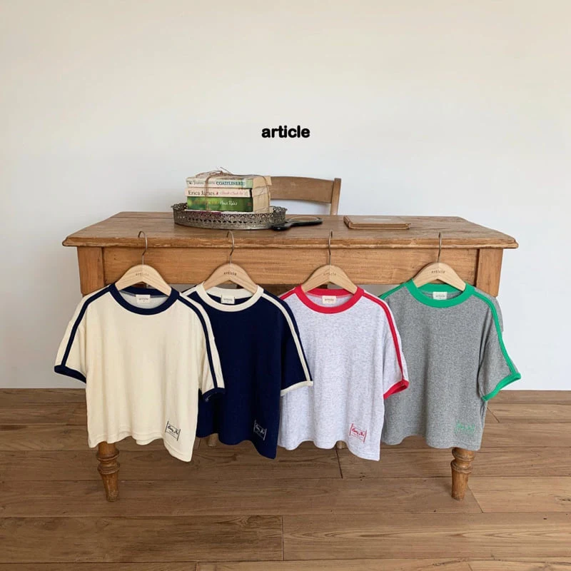 Article - Korean Children Fashion - #minifashionista - Betty Embroidery Tee - 10