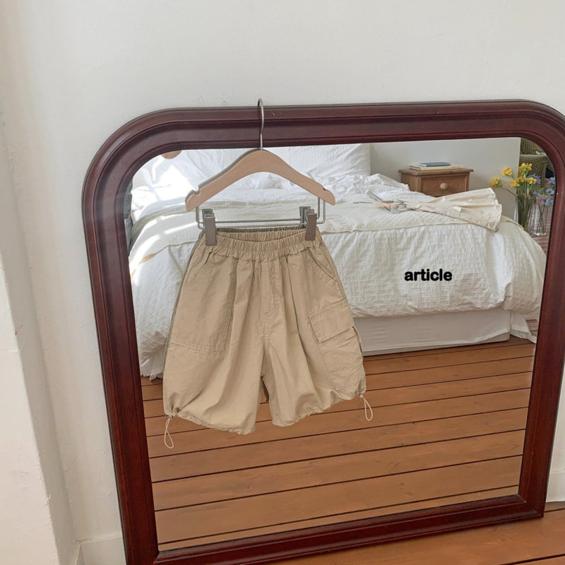 Article - Korean Children Fashion - #minifashionista - Malta Bermuda Pants - 5