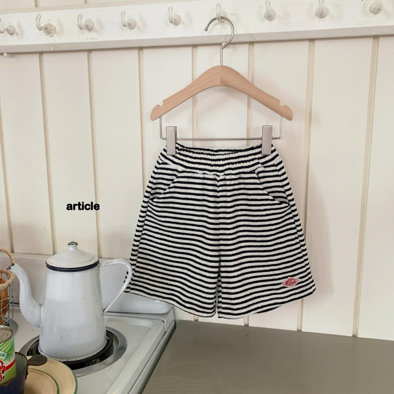 Article - Korean Children Fashion - #minifashionista - Terry Shorts - 11