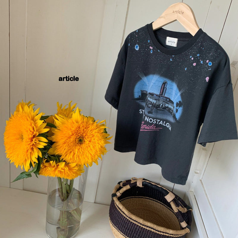 Article - Korean Children Fashion - #minifashionista - Florida Vintage Tee - 7
