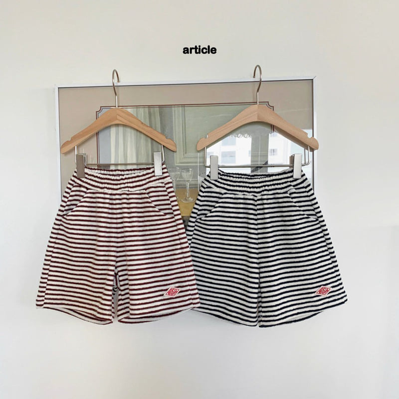 Article - Korean Children Fashion - #prettylittlegirls - Terry Shorts - 12