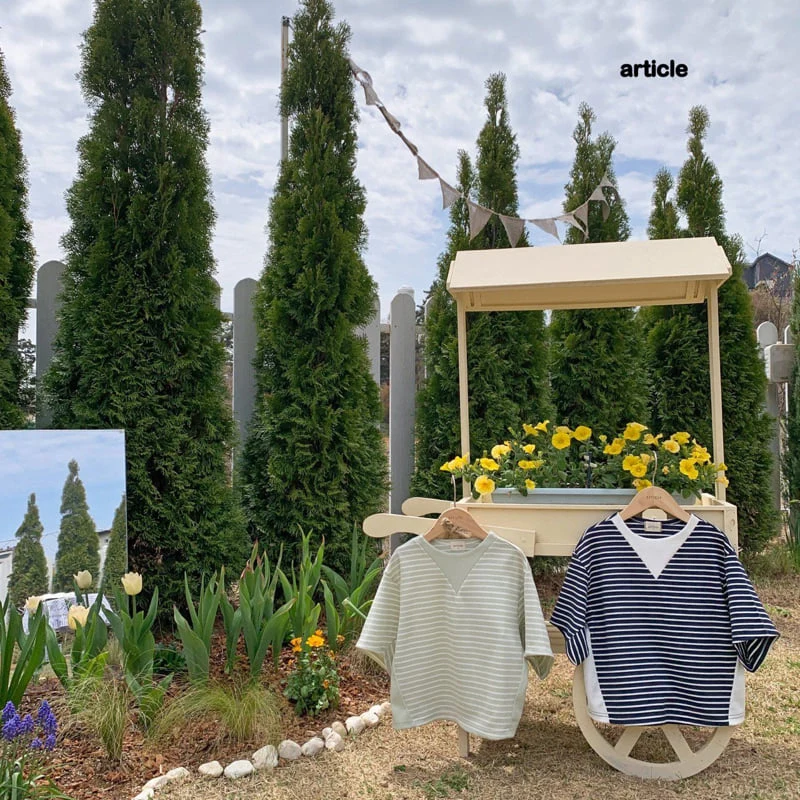 Article - Korean Children Fashion - #prettylittlegirls - Marine Tee - 7