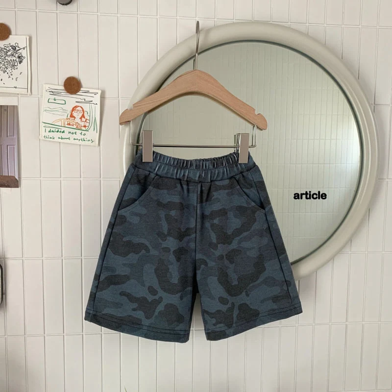 Article - Korean Children Fashion - #prettylittlegirls - Smoke Camo Shorts - 6