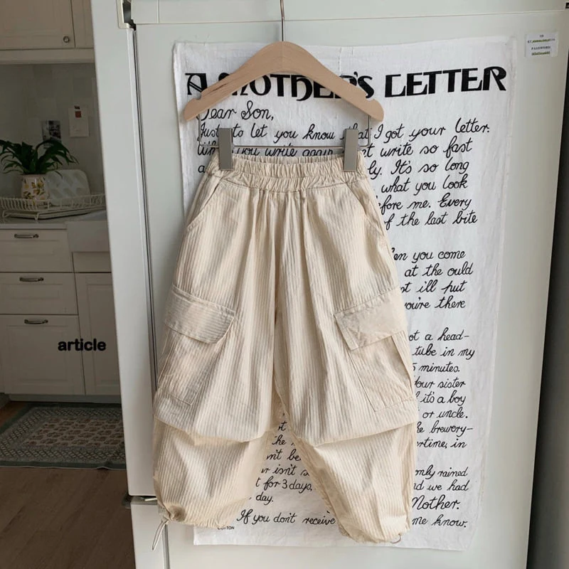 Article - Korean Children Fashion - #stylishchildhood - James Cargo Pants - 2