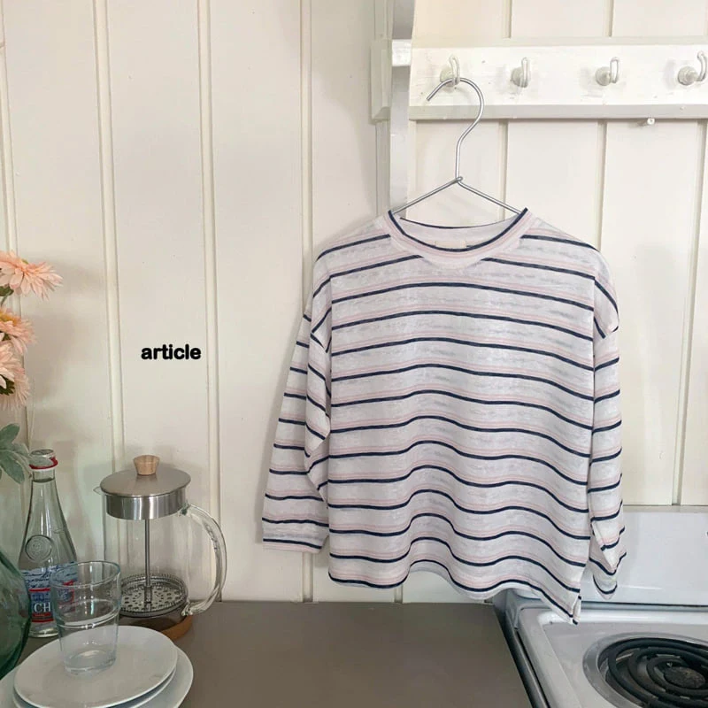 Article - Korean Children Fashion - #todddlerfashion - Mild Tencel Tee - 2