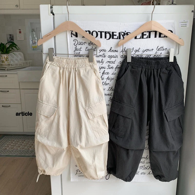 Article - Korean Children Fashion - #toddlerclothing - James Cargo Pants