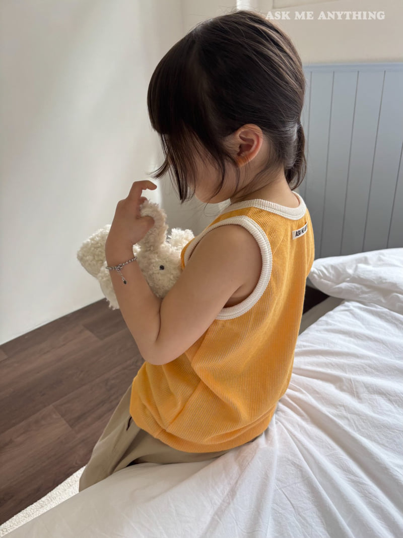 Ask Me Anything - Korean Children Fashion - #Kfashion4kids - Cota Sleeveless Tee - 10