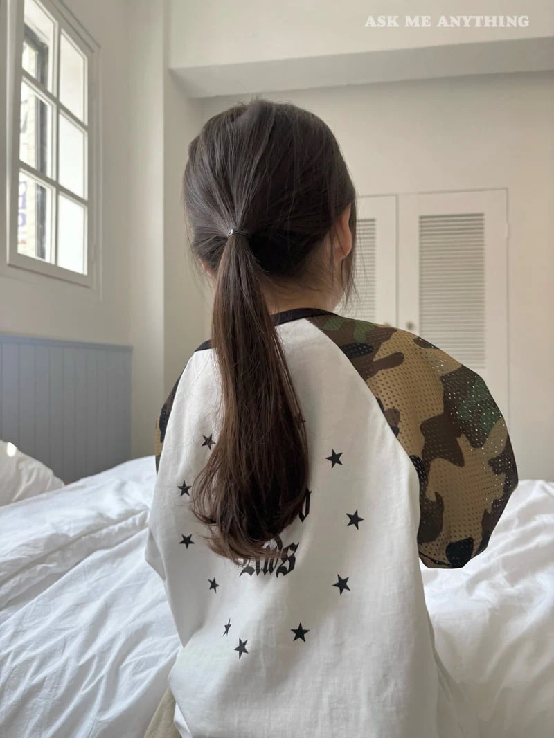 Camo Mesh Tee by Ask Me Anything for Child - view 5