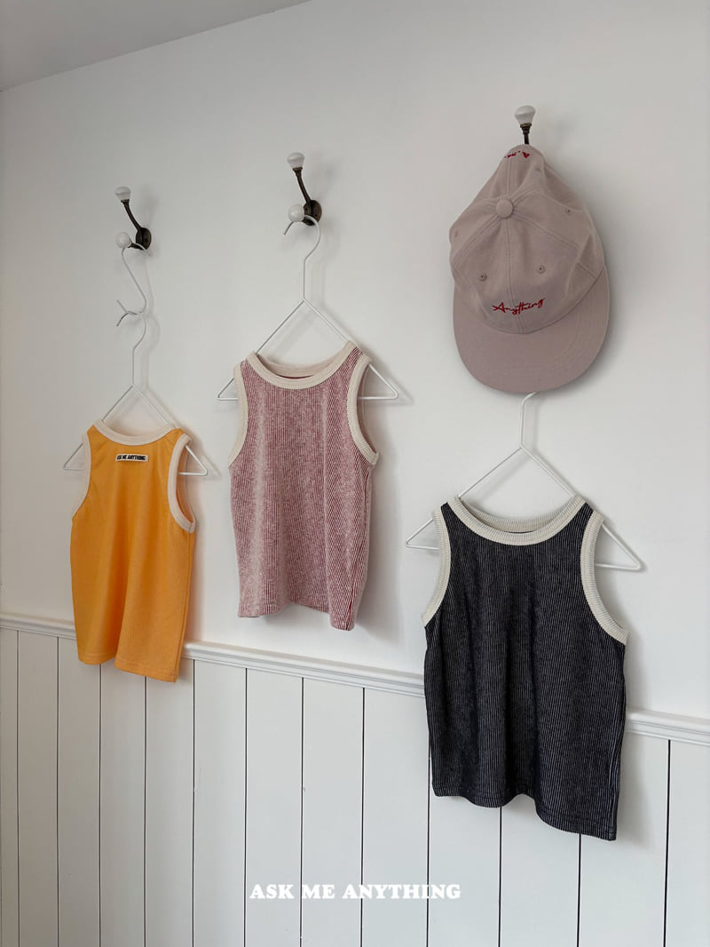 Ask Me Anything - Korean Children Fashion - #childofig - Cota Sleeveless Tee