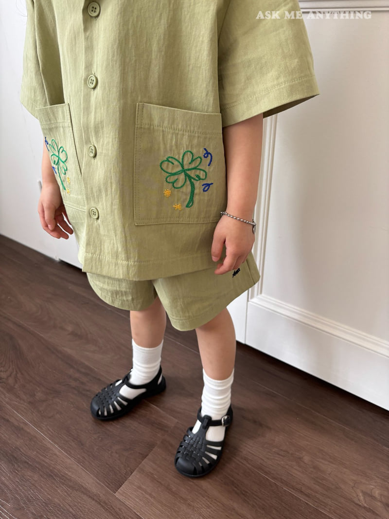 Ask Me Anything - Korean Children Fashion - #designkidswear - Chain Shirt - 7