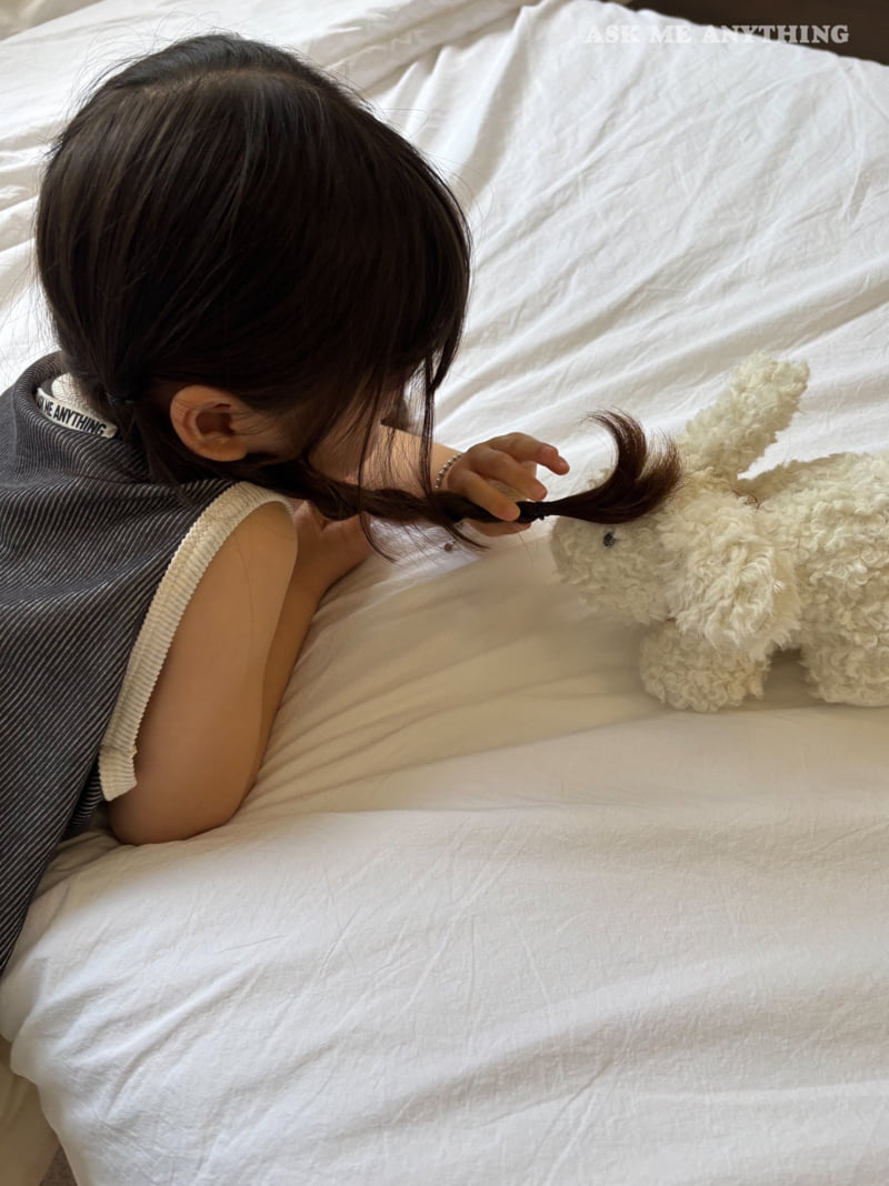 Ask Me Anything - Korean Children Fashion - #childrensboutique - Cota Sleeveless Tee - 4