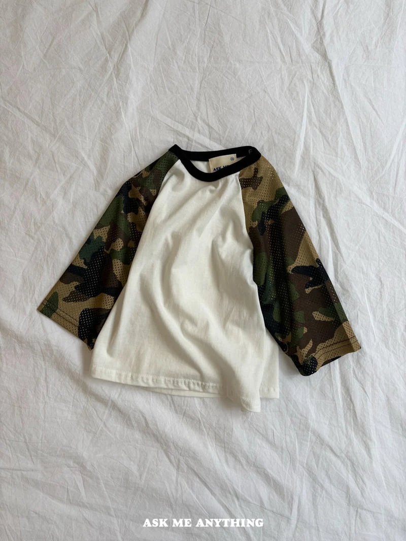 Camo Mesh Tee by Ask Me Anything for Child - view 10